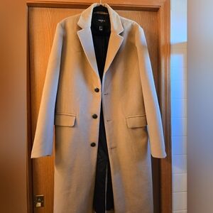 Forever 21 Men's Long Pea Coat